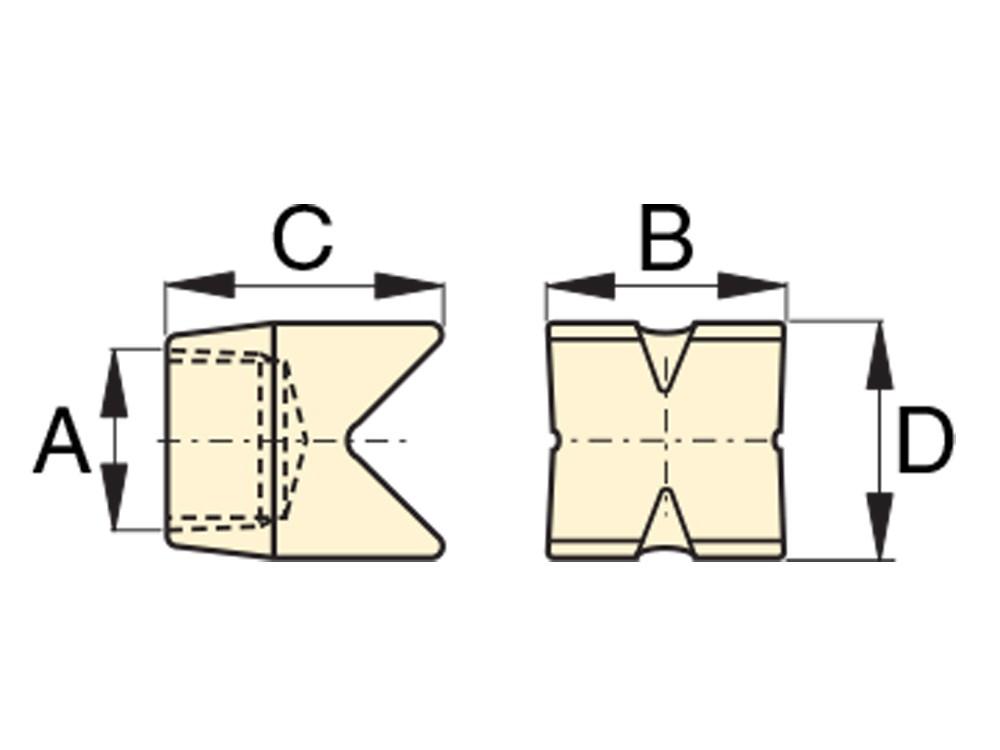 Dimension diagram for A532