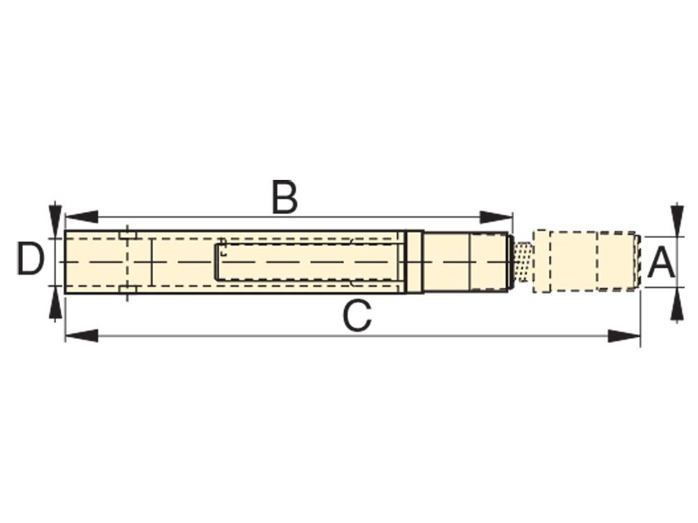 Dimension diagram for A285
