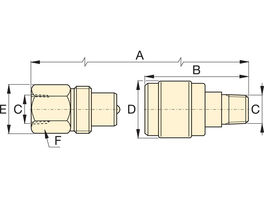 Dimension diagram for A630