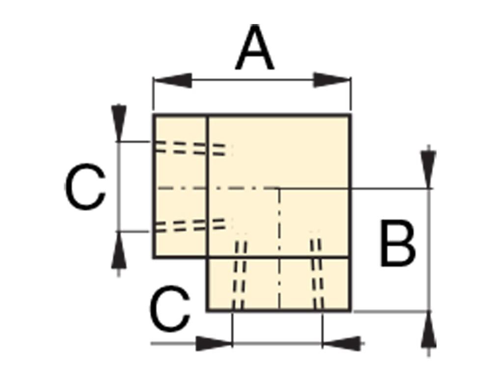 Dimension diagram for FZ1610