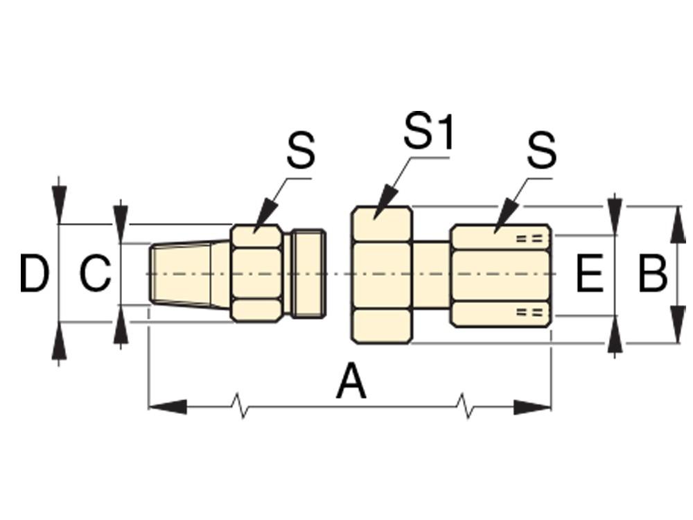Dimension diagram for GA918