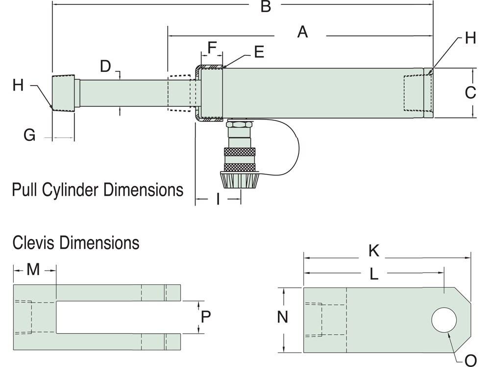 Dimension diagram for RP25A